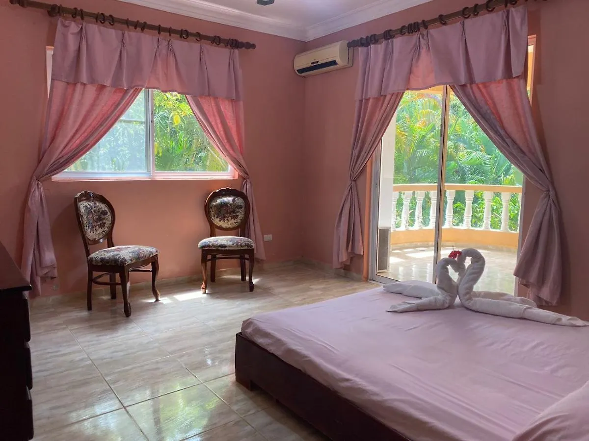 Villa 4 Bedroom Villa, Security, Private Pool, Ocean View Sosua